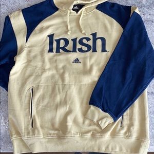 NOTRE DAME ADIDAS HOODIE